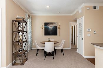 Lofty nine-foot ceilings on every level